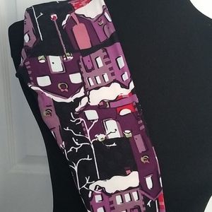 LuLaRoe Holiday Print Kid Leggings sz Small